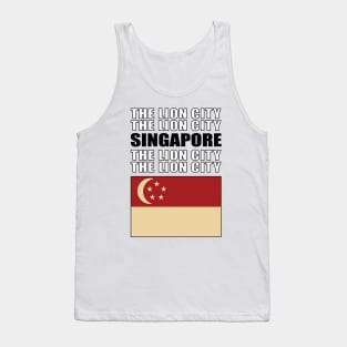 Flag of Singapore Tank Top